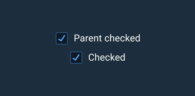 Don’t: Group a single Checkbox under a parent checkbox unless you have a good reason to do so.