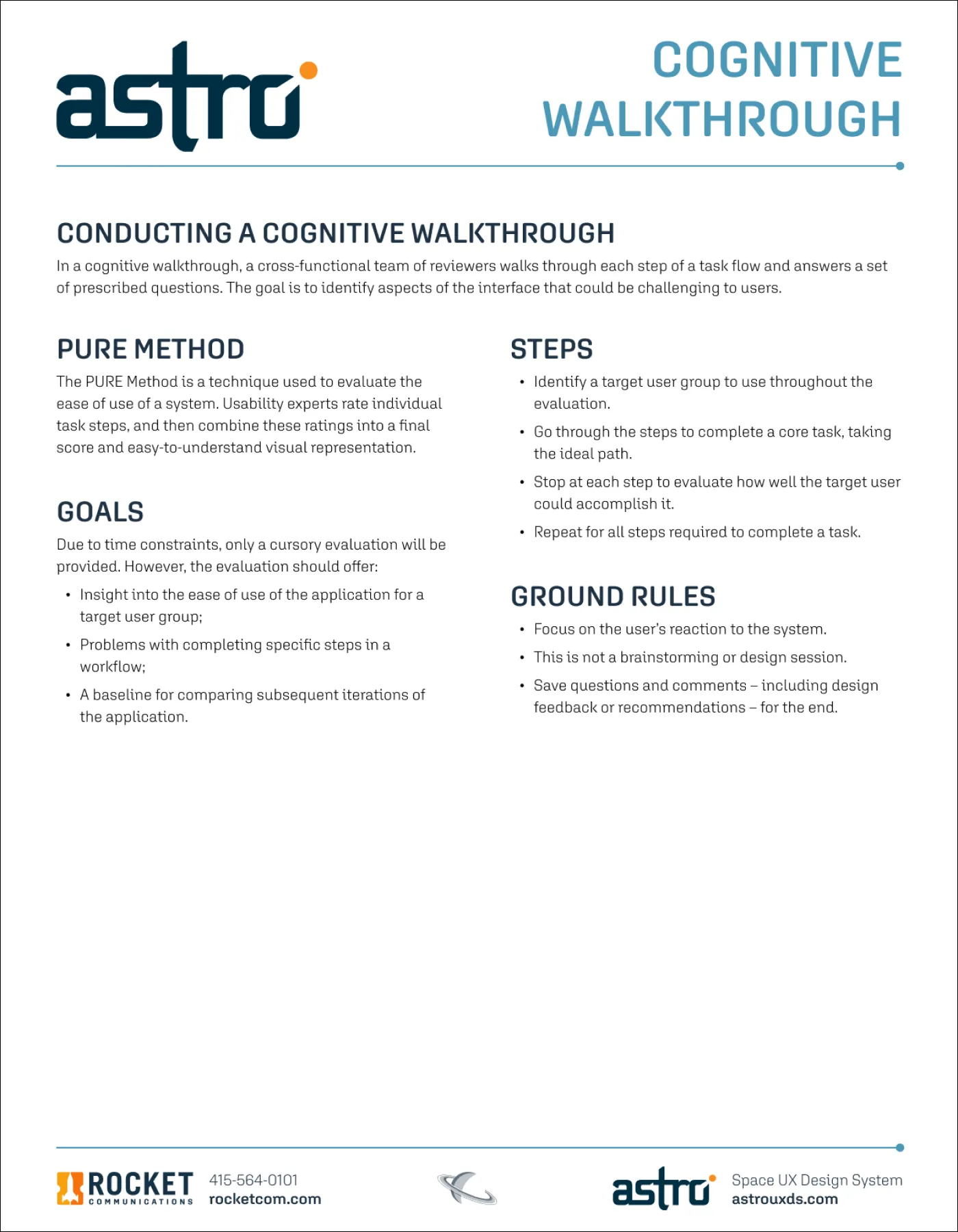 Cognitive Walkthrough Worksheet
